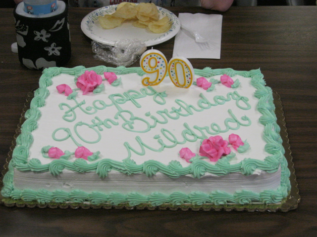 Mildred Buss's 90th Birthday